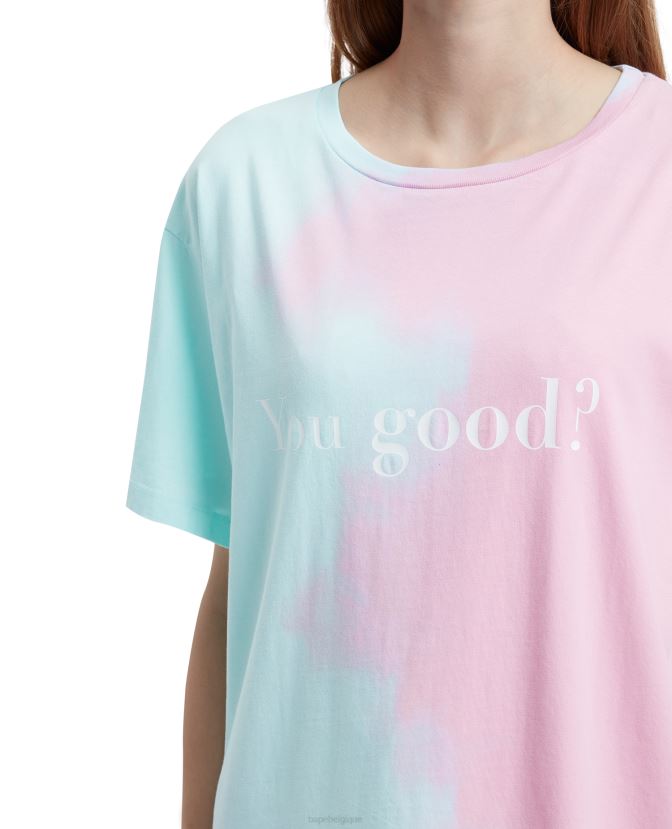 t-shirt x ireneisgood A Bathing Ape femmes ZHX6N4987 menthe