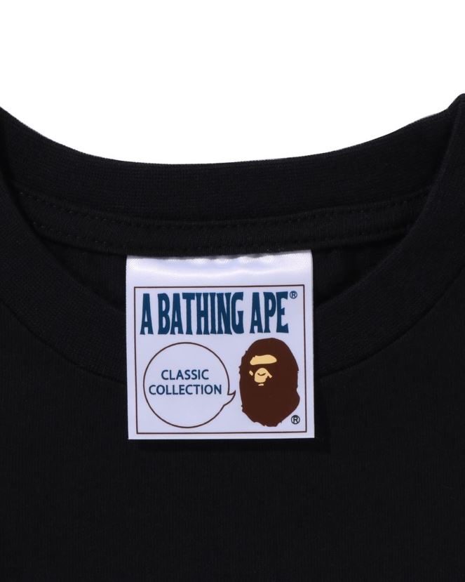 tee jr A Bathing Ape enfants ZHX6N41361 noir