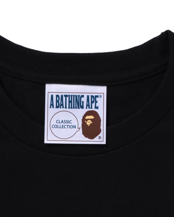 tee-shirt ombre A Bathing Ape Hommes ZHX6N4107 noir