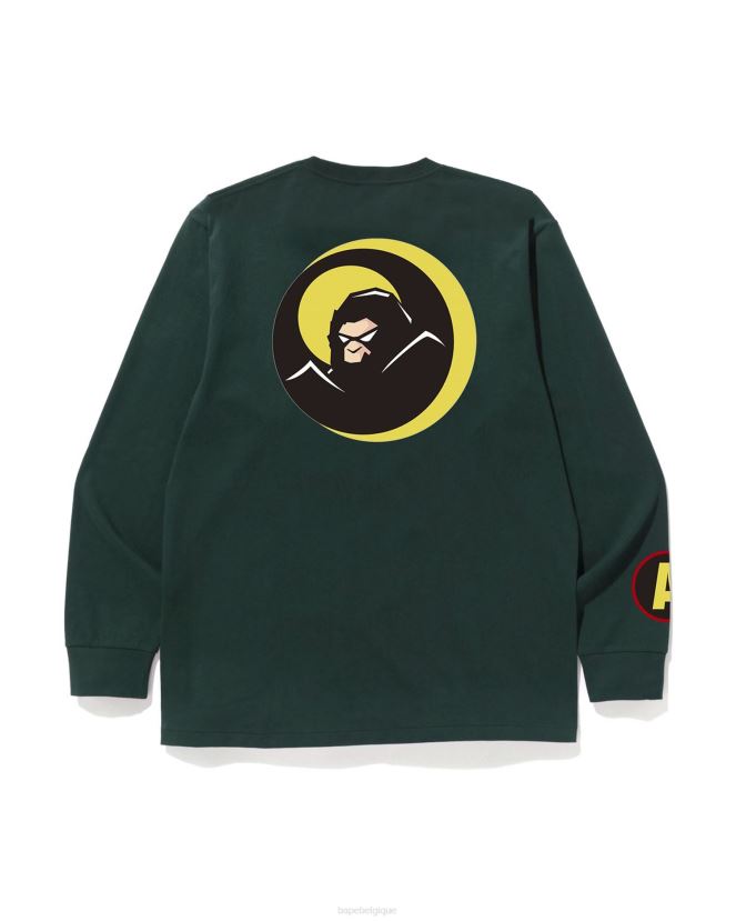 tee-shirt ombre A Bathing Ape Hommes ZHX6N4108 armée verte