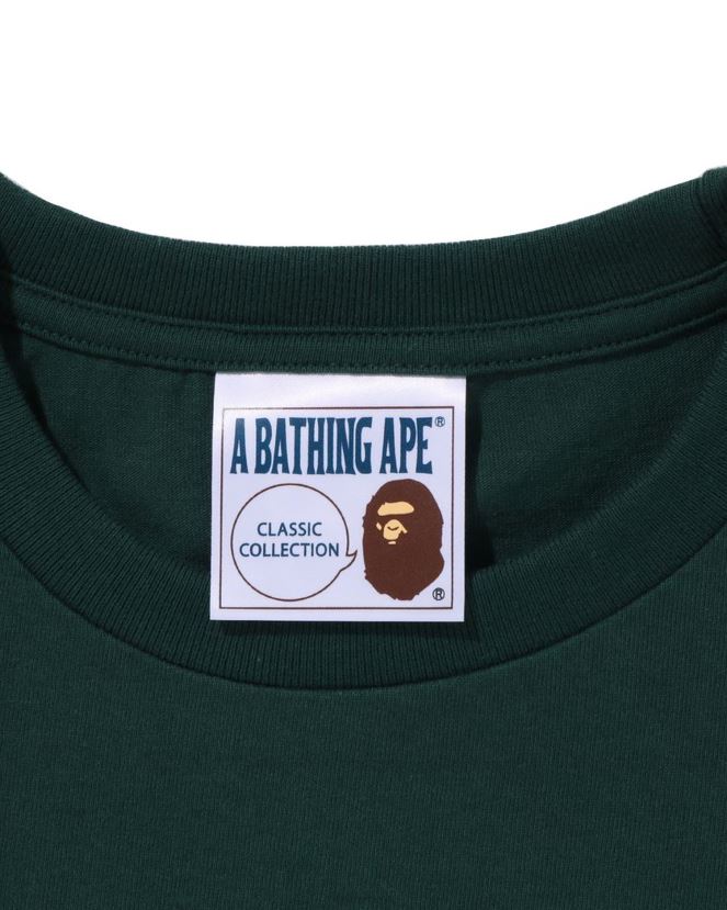 tee-shirt ombre A Bathing Ape Hommes ZHX6N4108 armée verte