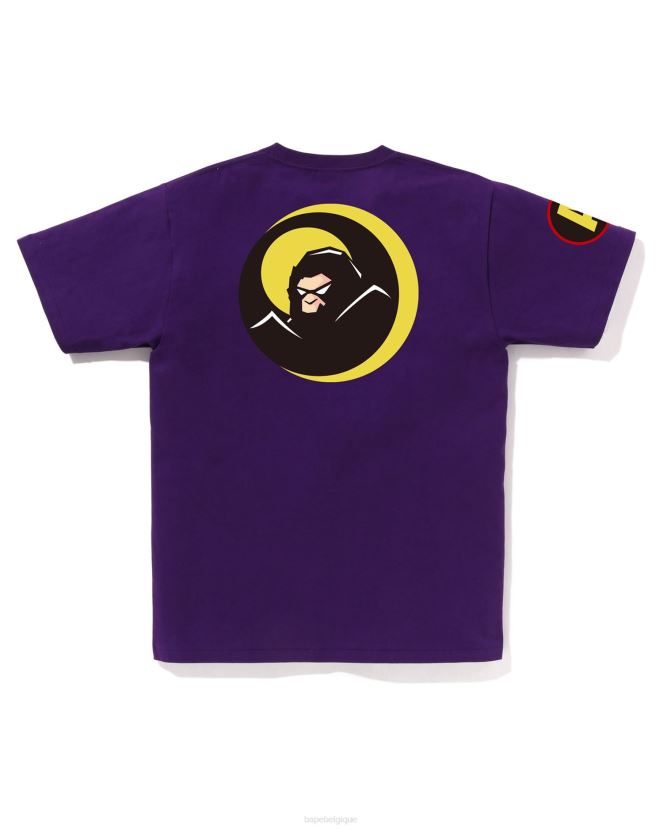 tee-shirt ombre A Bathing Ape Hommes ZHX6N4173 violet