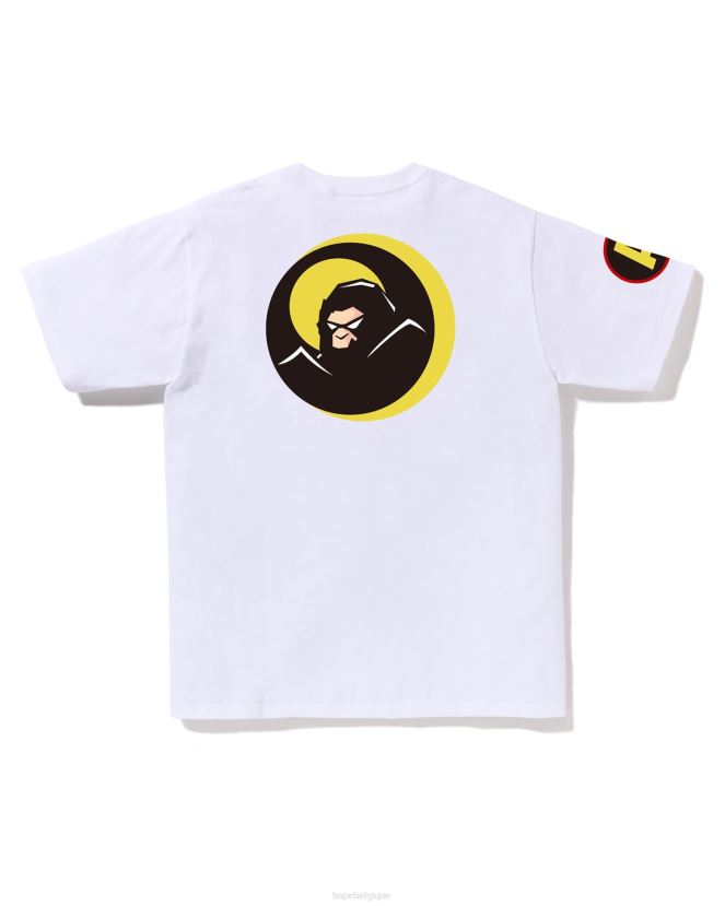 tee-shirt ombre A Bathing Ape Hommes ZHX6N4174 blanc