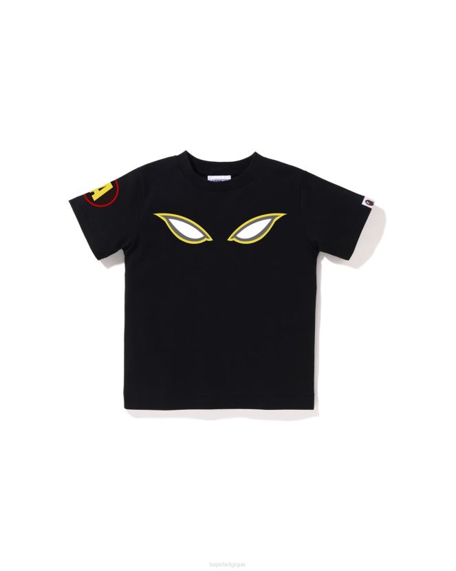 tee-shirt ombre A Bathing Ape enfants ZHX6N41363 noir
