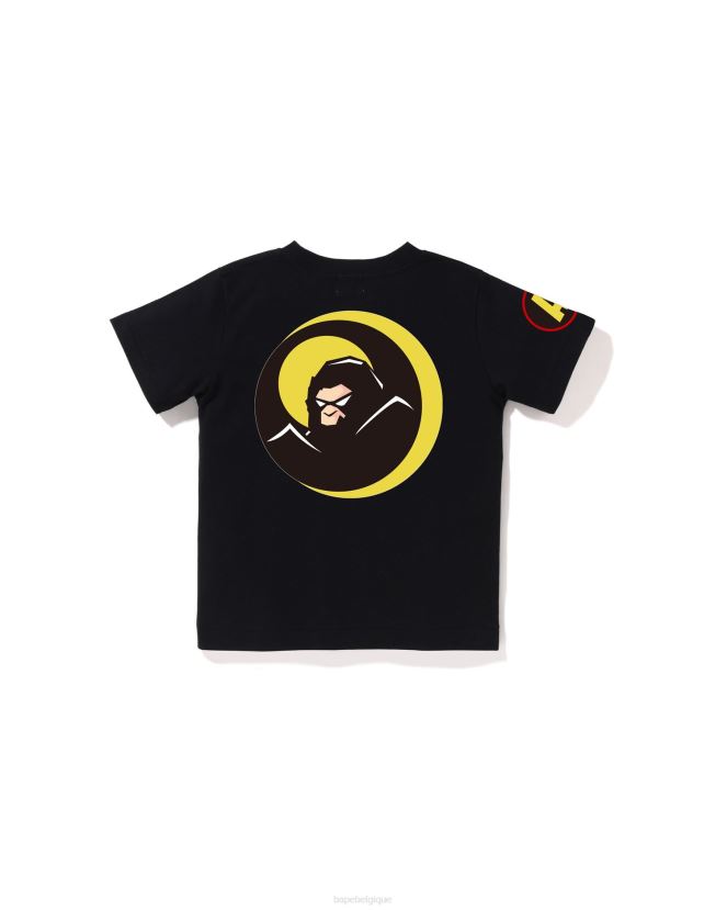 tee-shirt ombre A Bathing Ape enfants ZHX6N41363 noir