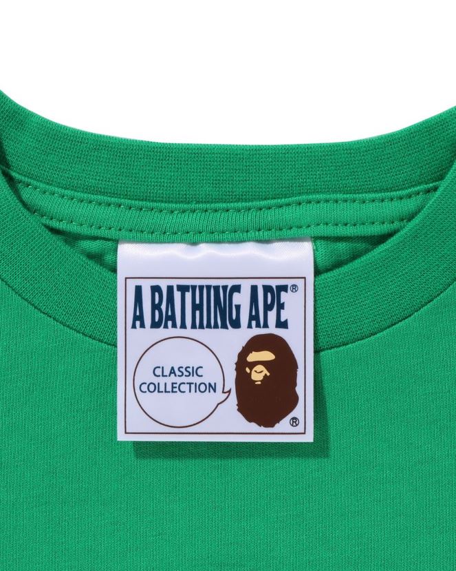 tee-shirt ombre A Bathing Ape enfants ZHX6N41364 armée verte