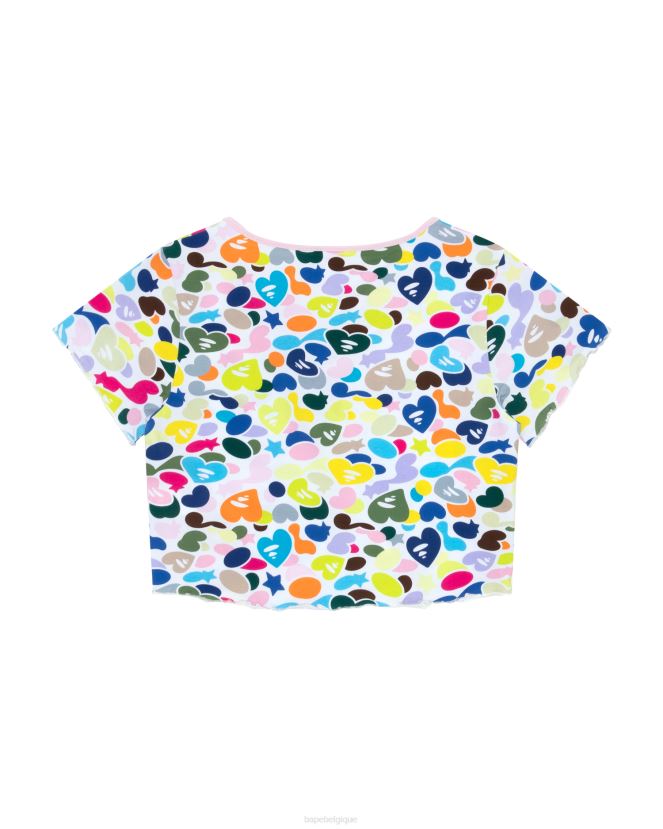 top crop à lacets A Bathing Ape femmes ZHX6N4946 cause