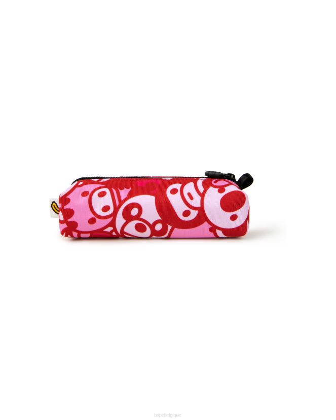 trousse bébé milo A Bathing Ape enfants ZHX6N41090 rose