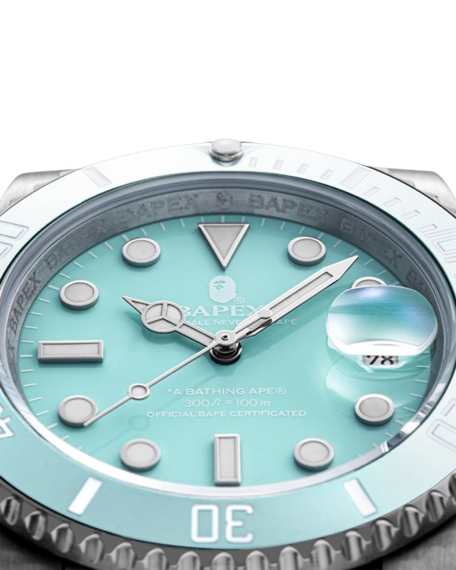 type 1 A Bathing Ape Hommes ZHX6N4565 bleu clair