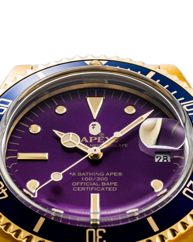 type classique 1 A Bathing Ape Hommes ZHX6N4561 violet