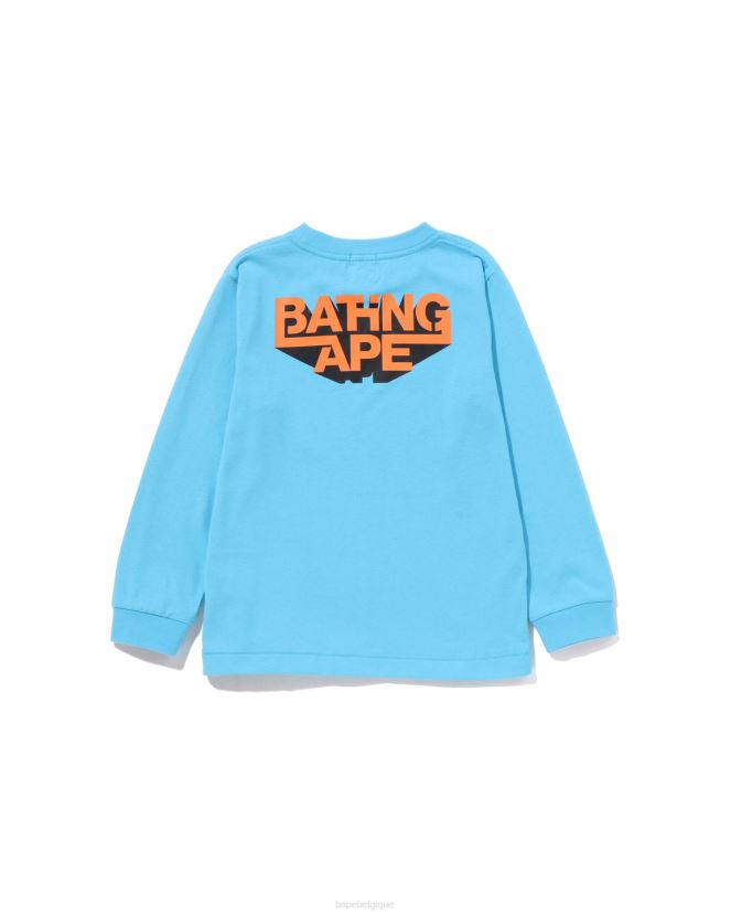 té de tête A Bathing Ape enfants ZHX6N41510 bleu ciel