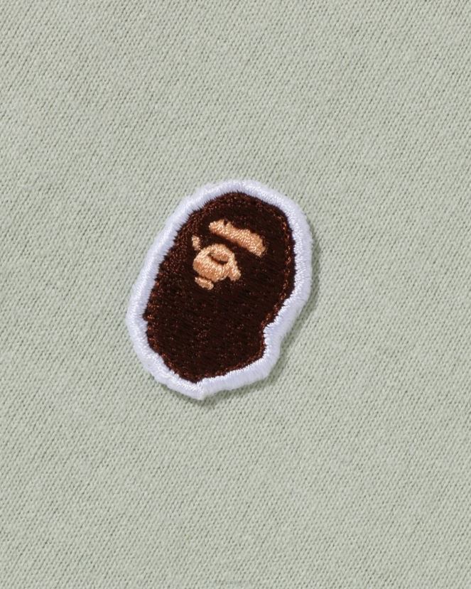 tête un point tee A Bathing Ape Hommes ZHX6N4339 armée verte
