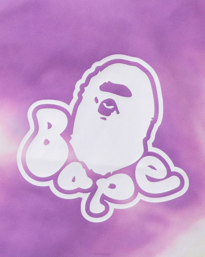 veste zippée à capuche oversize tie-dye A Bathing Ape femmes ZHX6N4995 cause