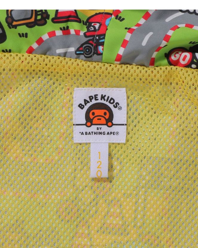 veste à capuche bébé milo racing A Bathing Ape enfants ZHX6N41723 cause