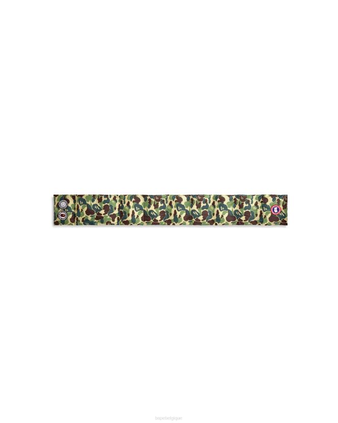 x canada goose x concepts abc foulard en duvet camouflage A Bathing Ape Hommes ZHX6N4614 armée verte
