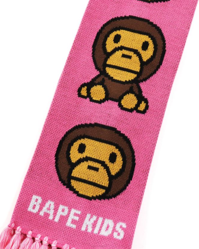 écharpe bébé milo A Bathing Ape enfants ZHX6N41767 rose