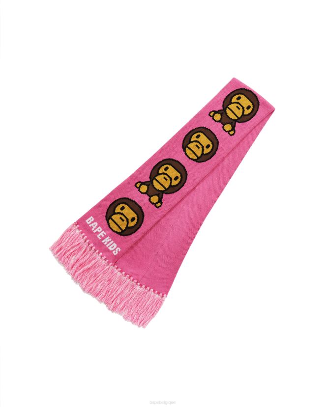 écharpe bébé milo A Bathing Ape enfants ZHX6N41767 rose