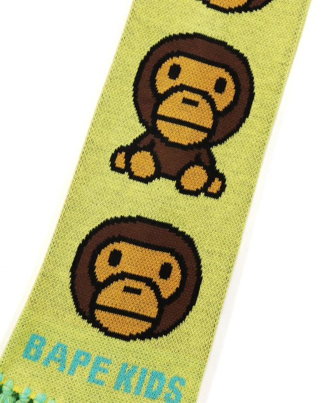écharpe bébé milo A Bathing Ape enfants ZHX6N41768 jaune