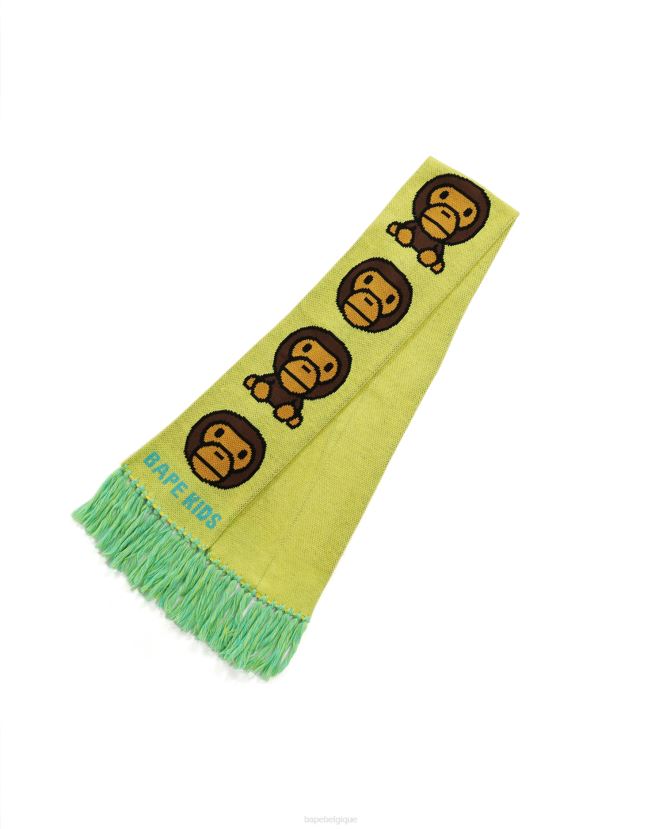 écharpe bébé milo A Bathing Ape enfants ZHX6N41768 jaune